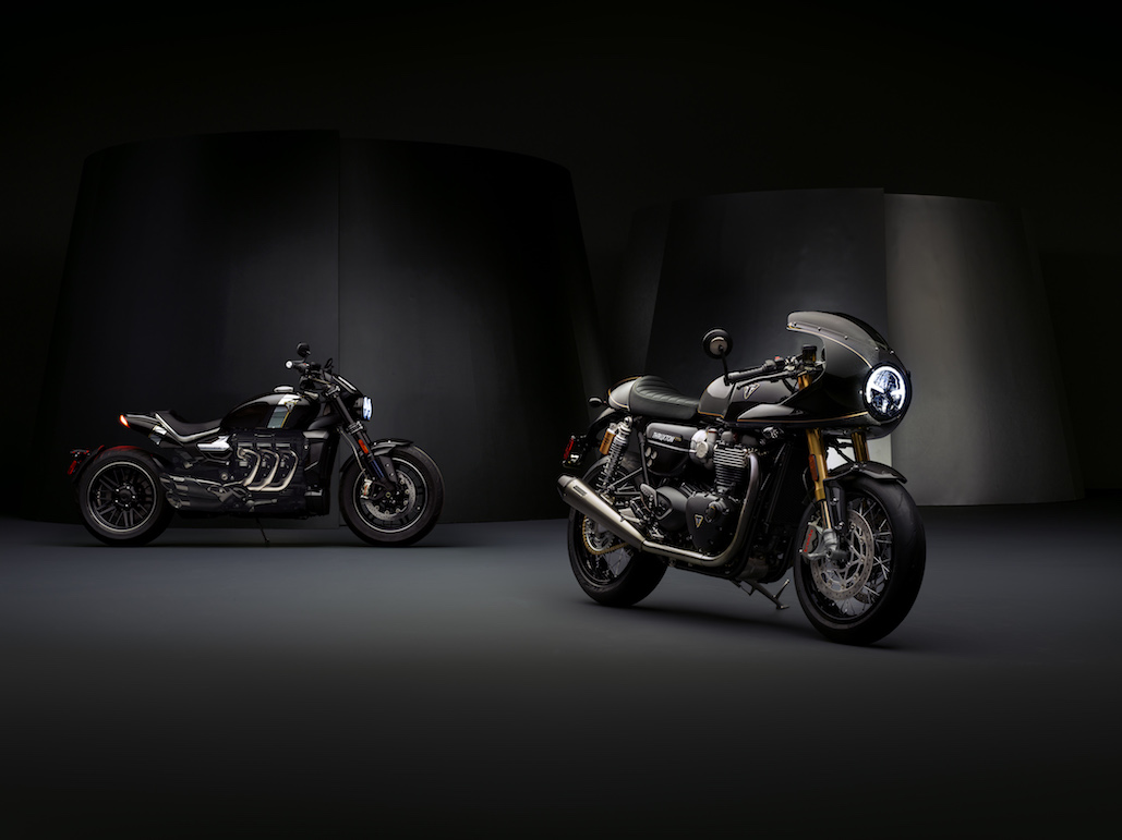 Introducing The New Triumph Thruxton TFC And Concept Rocket TFC