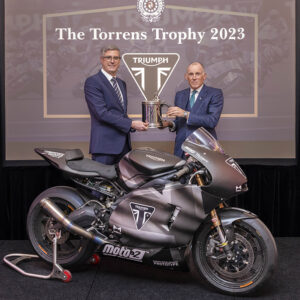 Royal Automobile Club Presents Torrens Trophy To Triumph Motorcycles