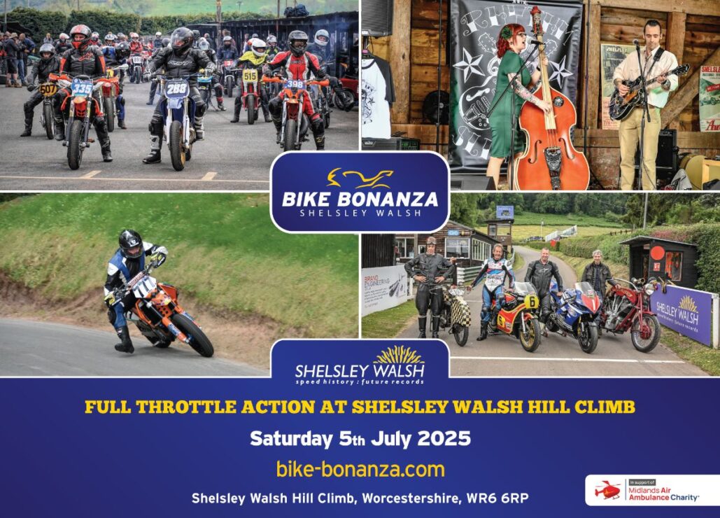 Full-Throttle Action Returns: Shelsley Walsh Bike Bonanza Gears Up For 2025
