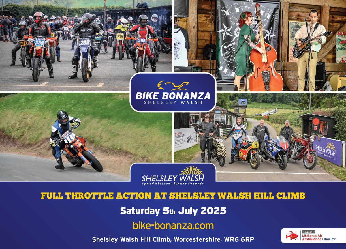 Full-Throttle Action Returns: Shelsley Walsh Bike Bonanza Gears Up For 2025