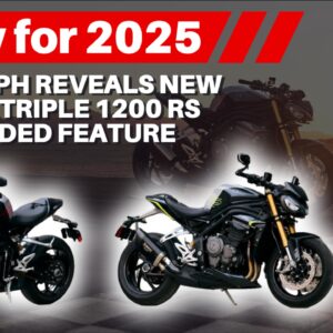Triumph's New Speed Triple 1200 Rs: Unveiling The Ultimate Speed Monster - Video