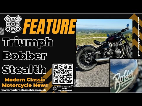 Triumph Bobber Stealth - Is This The Most Beautiful Bike Available Now? - Video