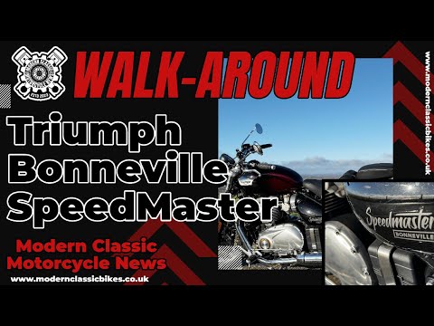 Triumph Bonneville SpeedMaster - A Walk-Around! - Video