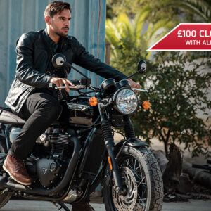 £100 Clothing Gift Card With Triumph Motorcycles' Latest Offers