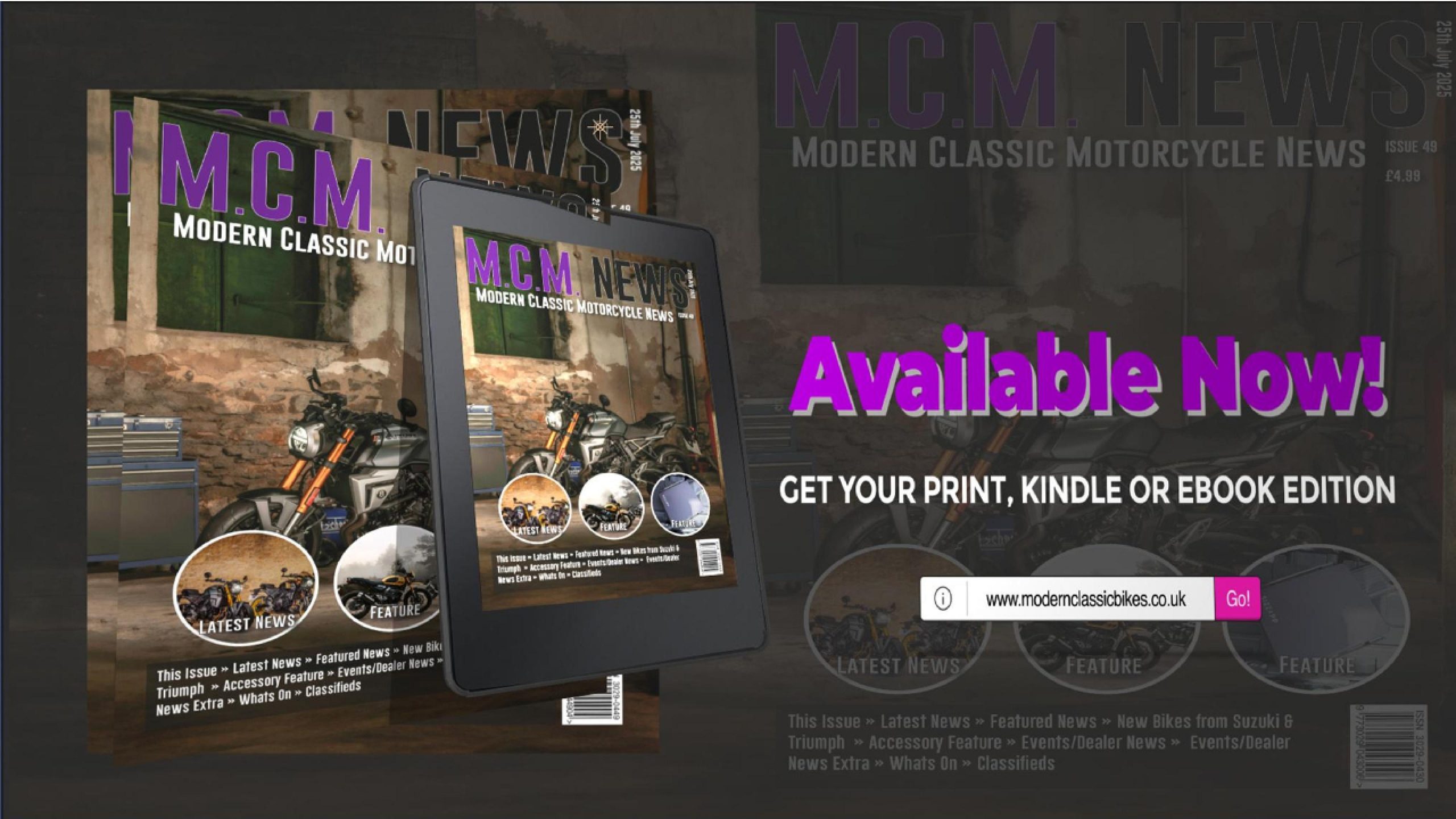 New issue of M.C.M. News has dropped on Kindle - Issue 49