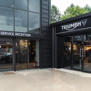 New Triumph Showroom Opening In Edinburgh