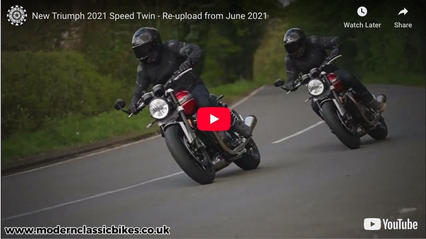New Triumph 2021 Speed Twin - Action Video