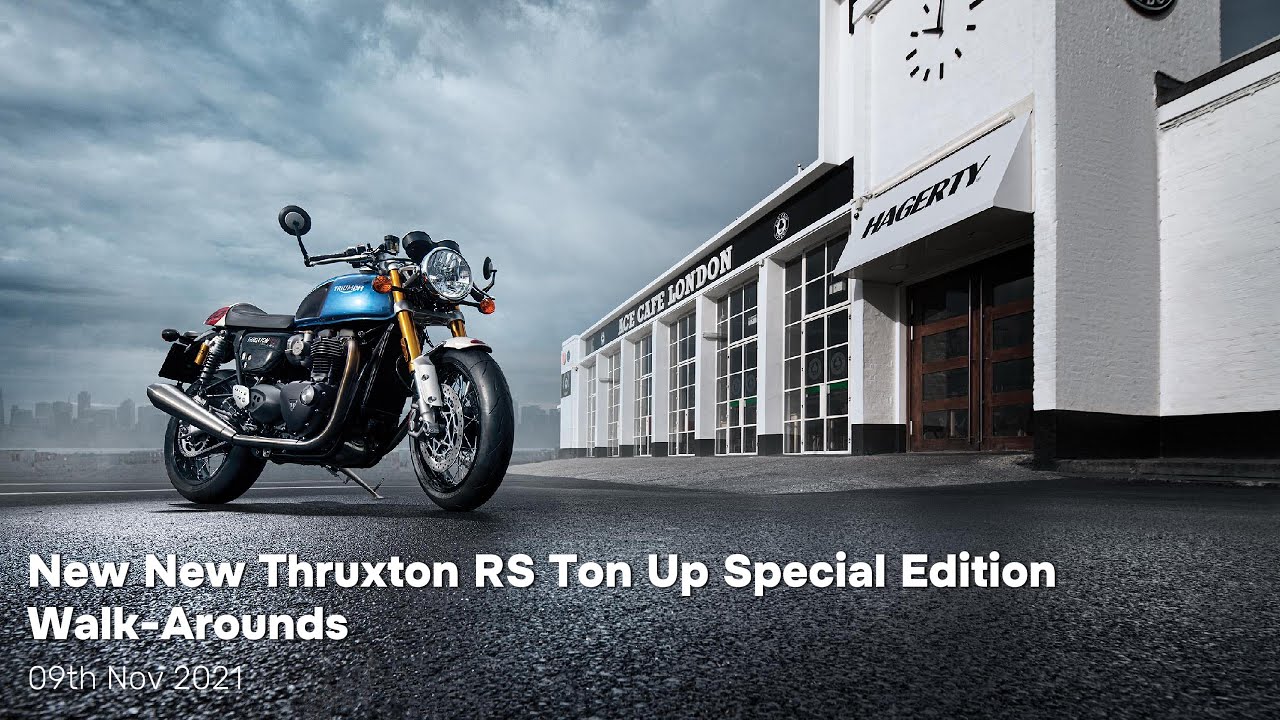 New Triumph Motorcycles - New Thruxton Rs Ton Up Special Edition Walkaround