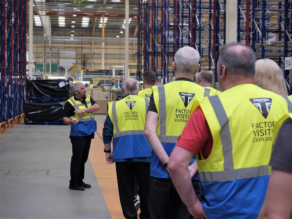 Triumph Motorcycles Unveils All-New Factory Tour