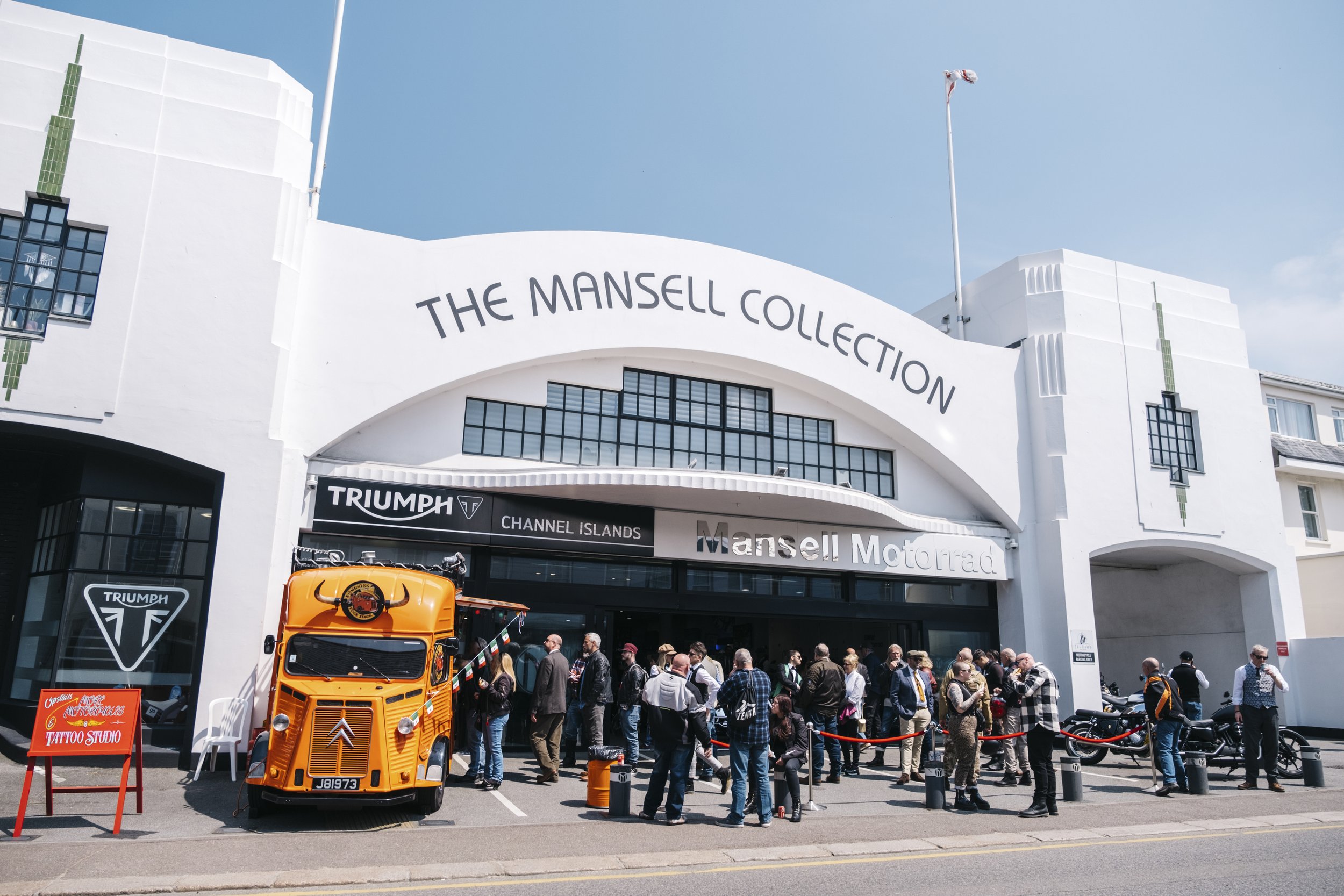 Triumph Dealership Bob's Motorcycle Centre and The Mansell Collection Announcement