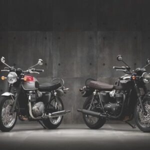 The New Triumph Bonneville T120 And T120 Black