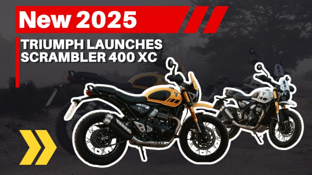 Triumph Launches Scrambler 400 Xc - Video