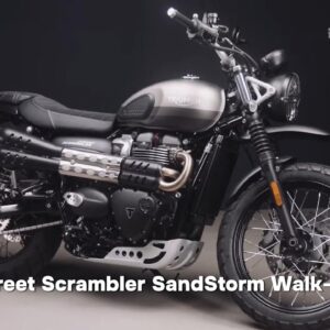 Triumph Street Scrambler Sandstorm Walkaround - Video