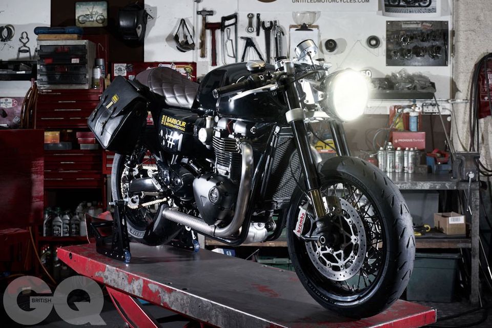 Triumph Creates The ‘Ultimate Gentleman’s Motorcycle’ With British Gq And Barbour International