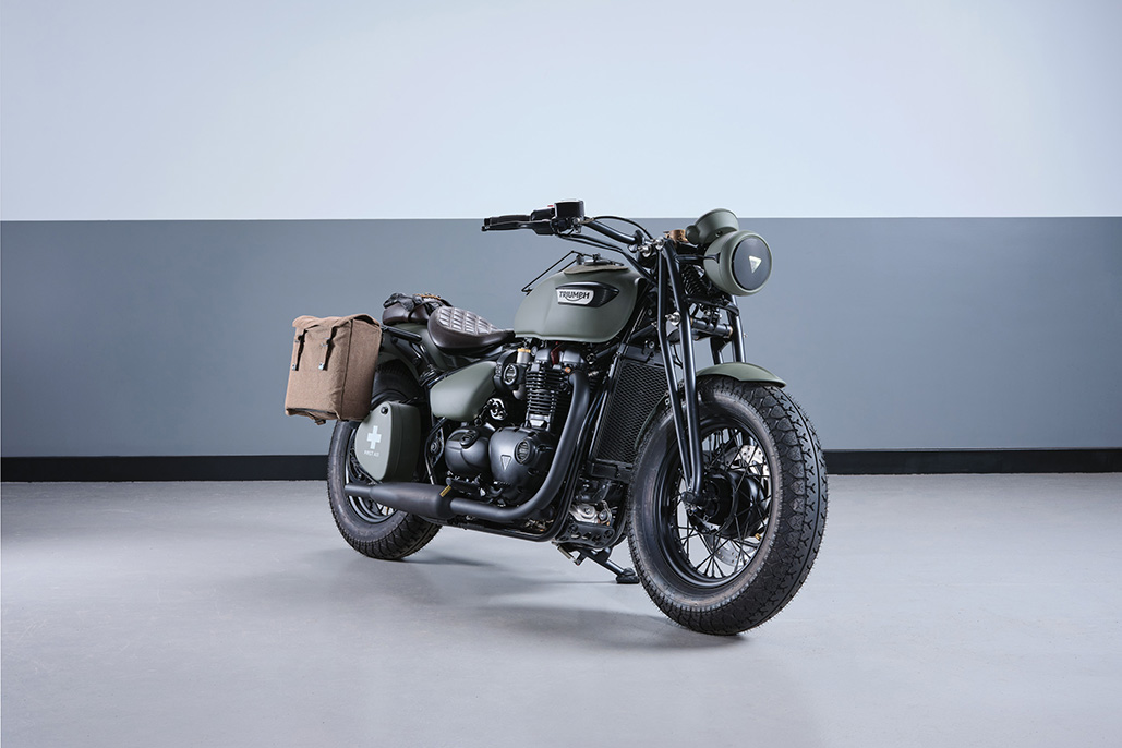 Triumph For Bristol-Built Custom Motorcycle