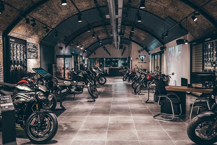 Triumph'S Incredible New London Flagship Store