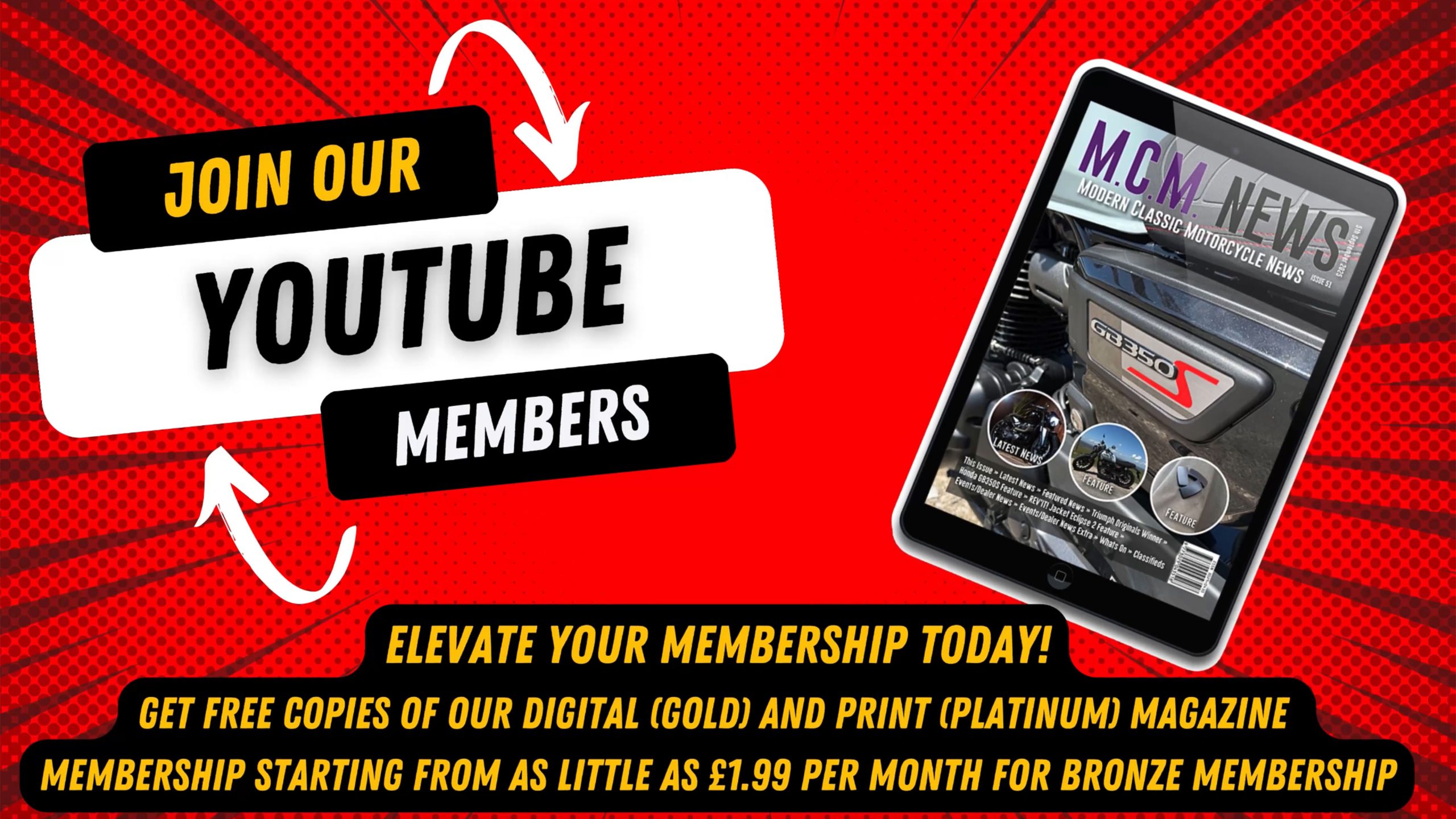 Get These Awesome Perks For Our Youtube Members