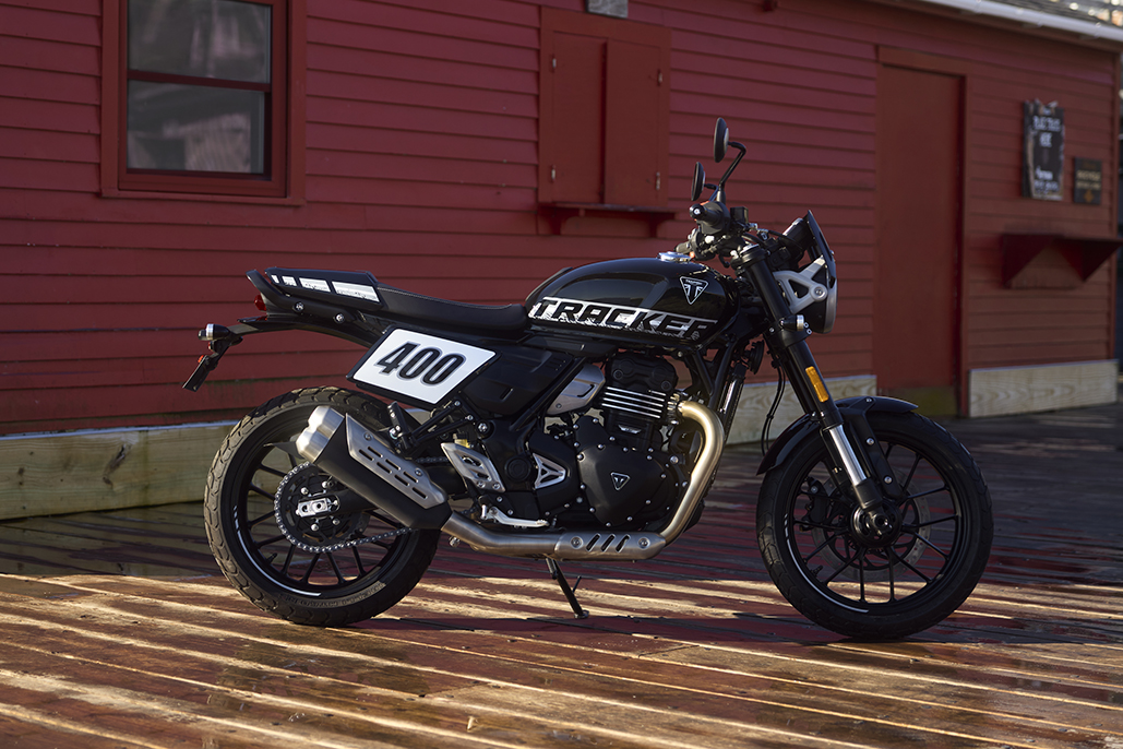 Tracker 400: Flat Track Style For The Road