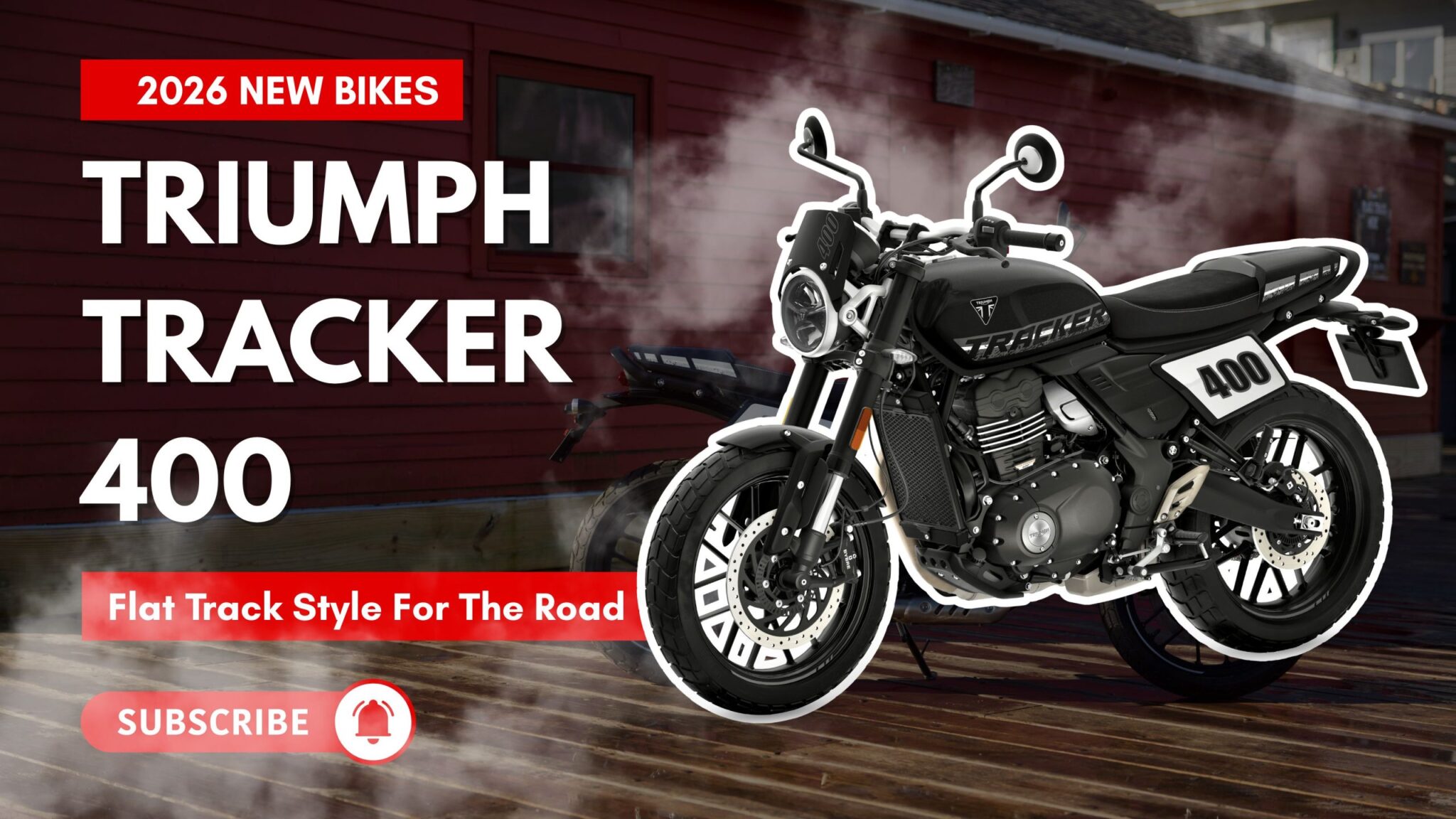 First Look: 2026 Triumph Tracker 400 Flat Track Motorcycle - #1 for ...