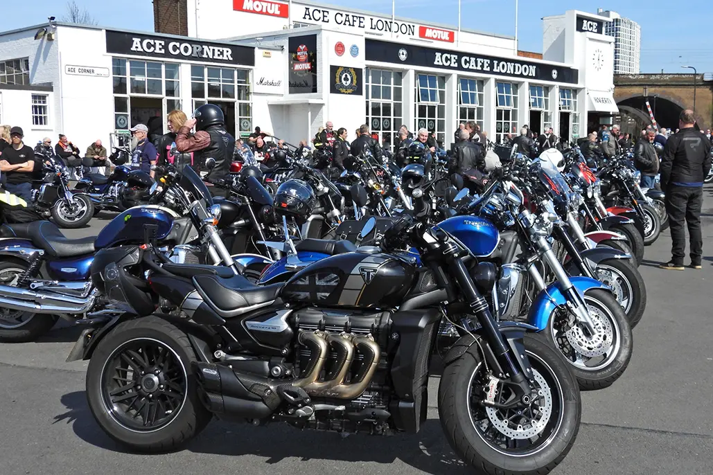 Ace Cafe London: Triumph Rocket III 22nd Anniversary Meet