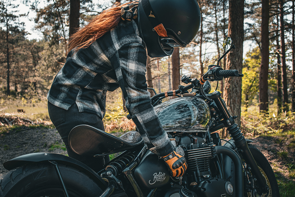 RST Moto Brushed Textile ladies Shirt