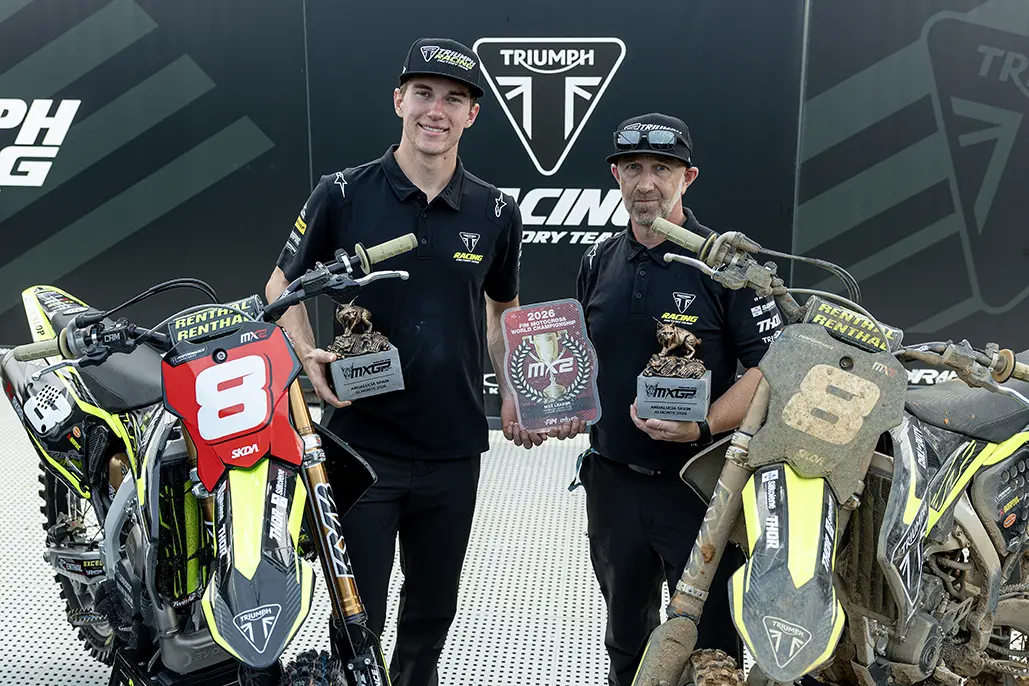 Triumph’s Camden Mclellan Takes Maiden Mx2 Grand Prix Victory Aboard Tf 250-X