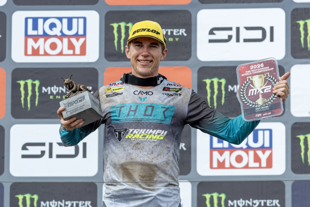 Triumph’s Camden Mclellan Takes Maiden Mx2 Grand Prix Victory Aboard Tf 250-X