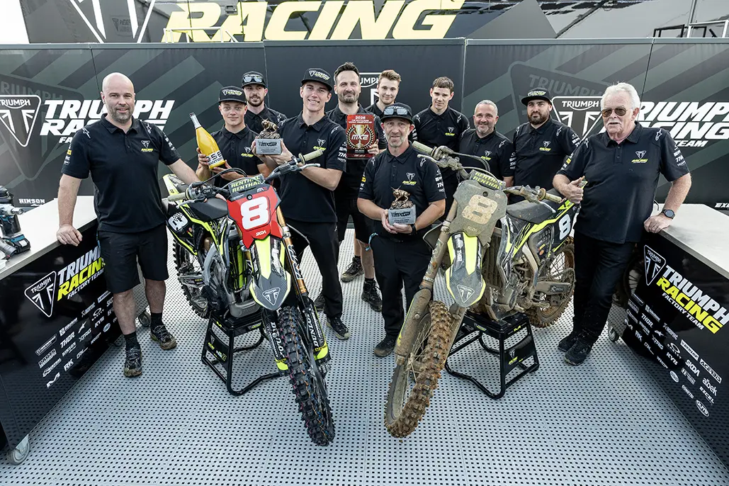 Triumph’s Camden Mclellan Takes Maiden Mx2 Grand Prix Victory Aboard Tf 250-X