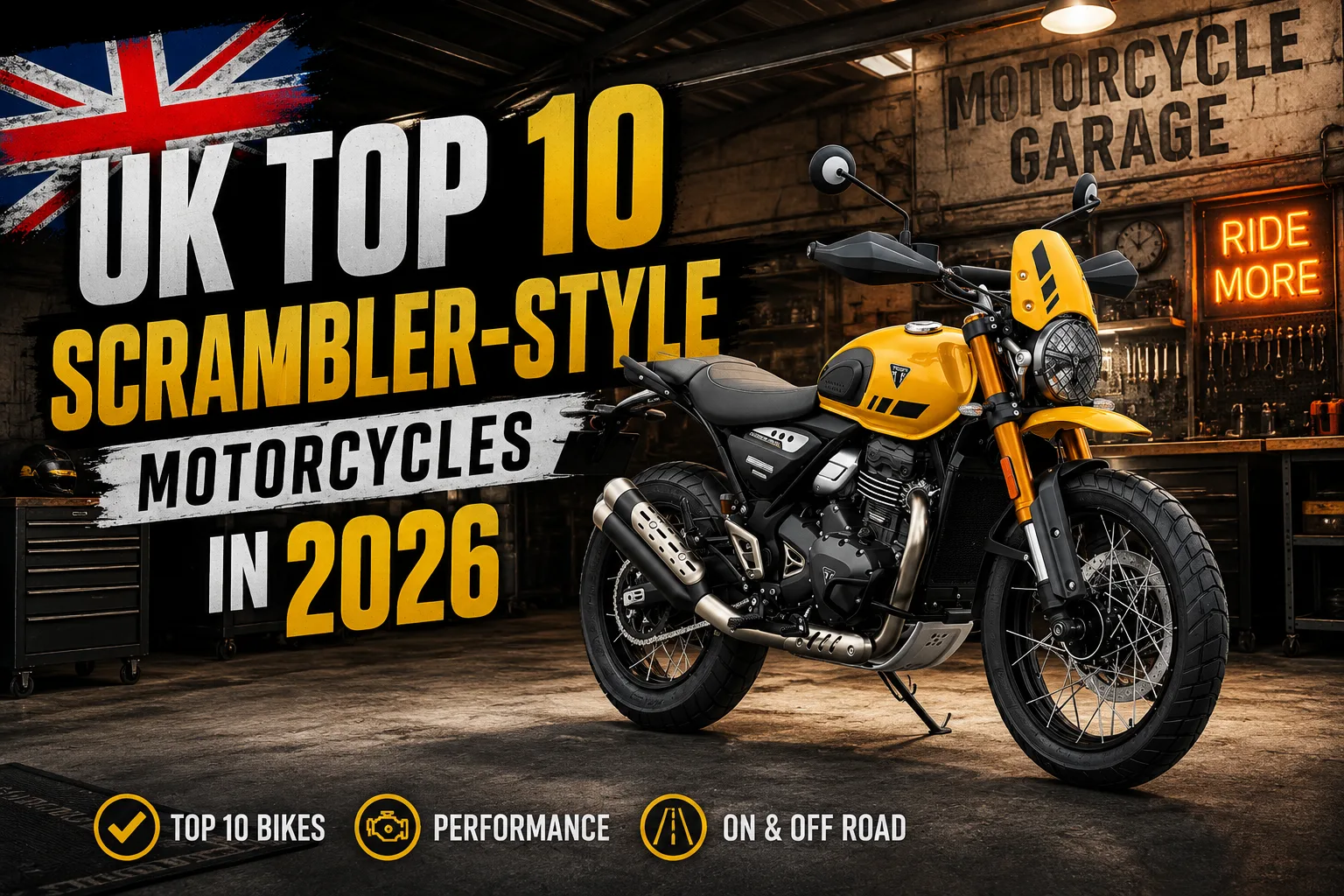 Our Subjective Top 10 Scrambler Style Motorcycles in the UK – 2026