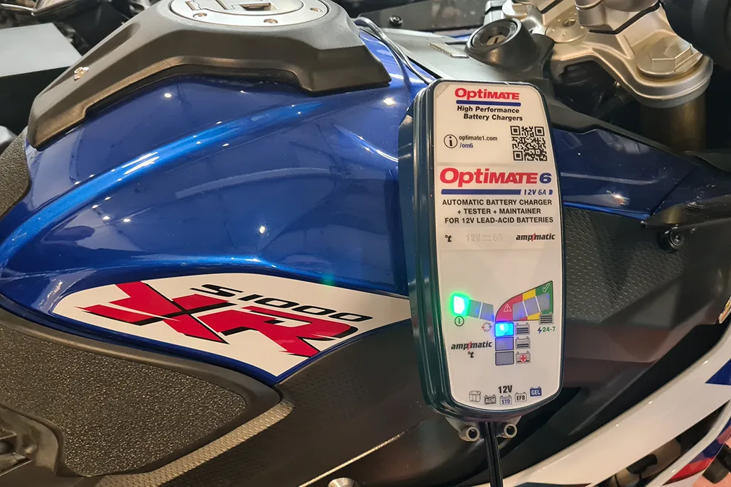 Optimate Battery Charger For Bikes &Amp; Cars