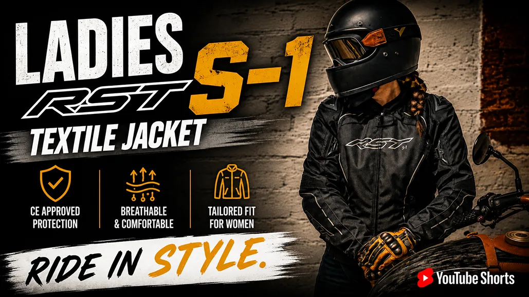 Rst Ladies S1 Mesh Textile Jacket Feature: Comfort Meets Safety