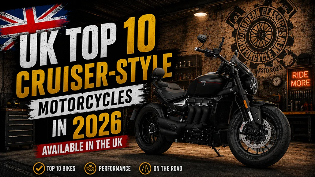 Top 10 Cruiser Style Motorcycles Available In The Uk