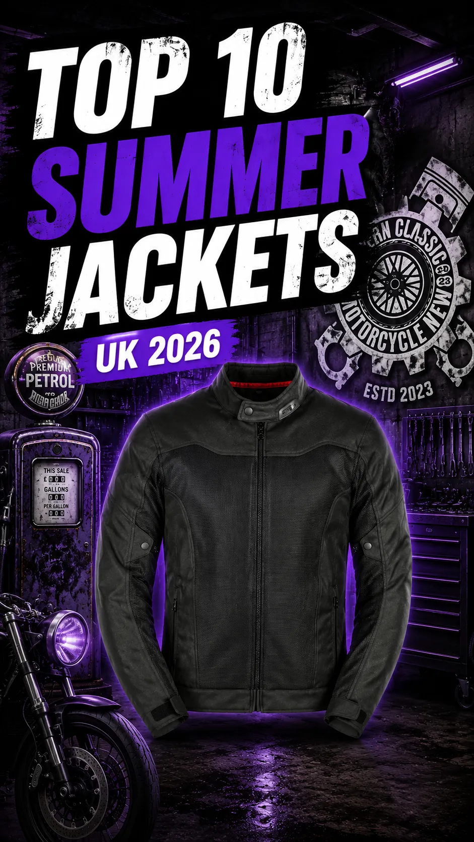 Best Summer Motorcycle Jackets Uk 2026 | Top 10 Mesh Jackets For Hot Weather Riding - Watch Now