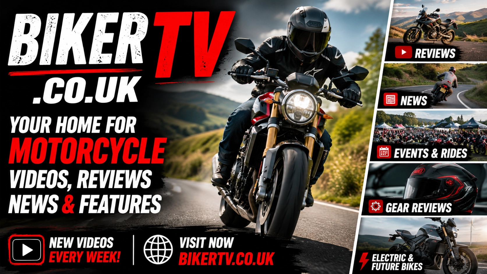 Rev Up Your Screen With Biker Tv Uk By Modern Classic Motorcycle News