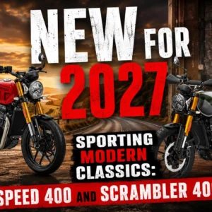 Triumph Speed 400 & Scrambler 400 X Revealed | New Colours For 2027