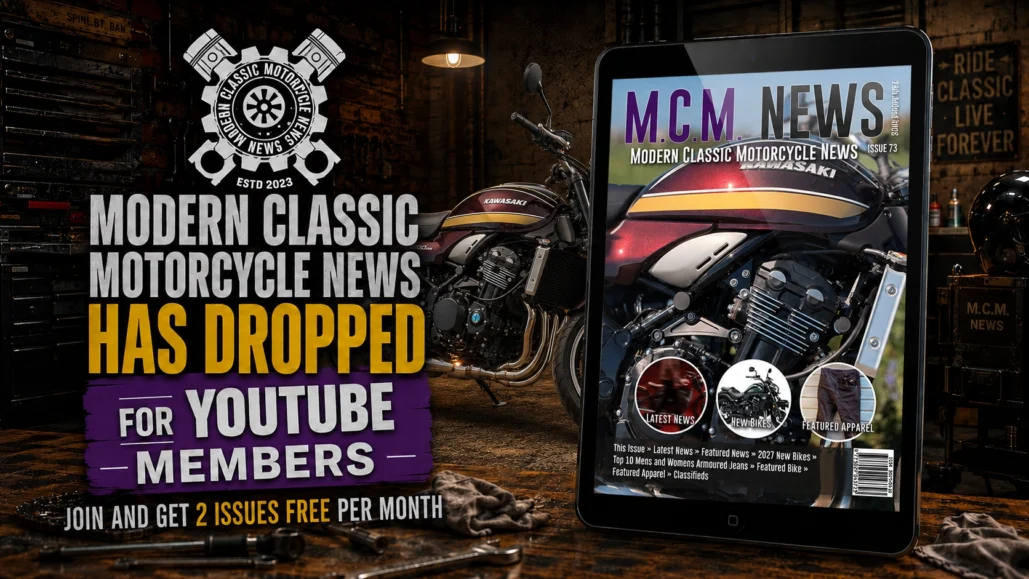 Members Only: Modern Classic Motorcycle News | 2027 Bikes, Armoured Jeans &Amp; More - Issue 73