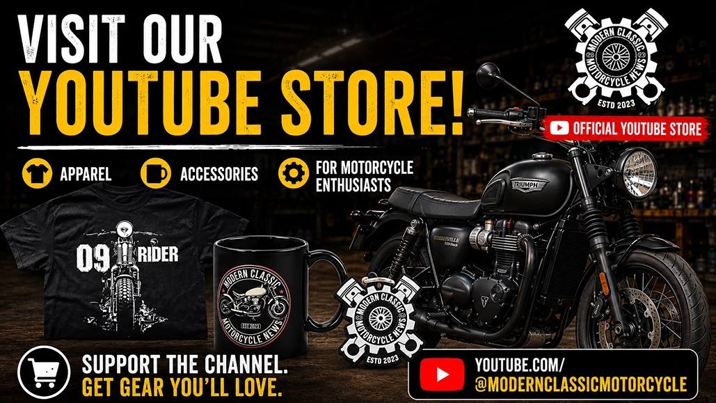 Visit the Official Modern Classic Motorcycle News YouTube Store