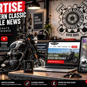 Advertise With Modern Classic Motorcycle News – Reach A Passionate Motorcycle Audience