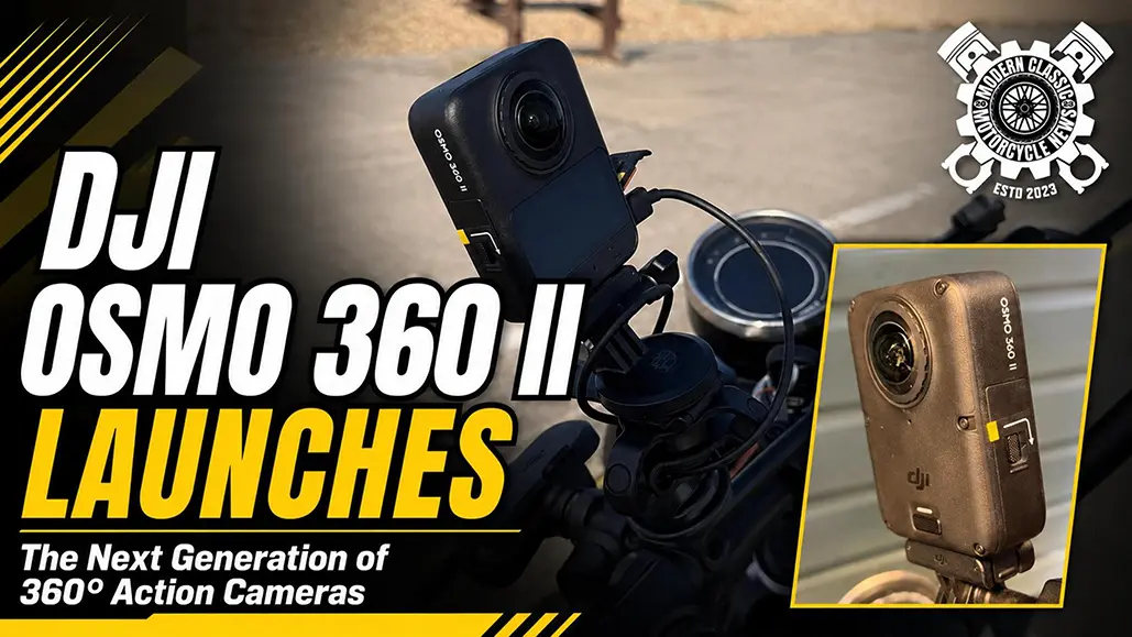 Dji Osmo 360 Ii Revealed | The Next-Gen 360° Action Camera For Motovloggers - Watch It