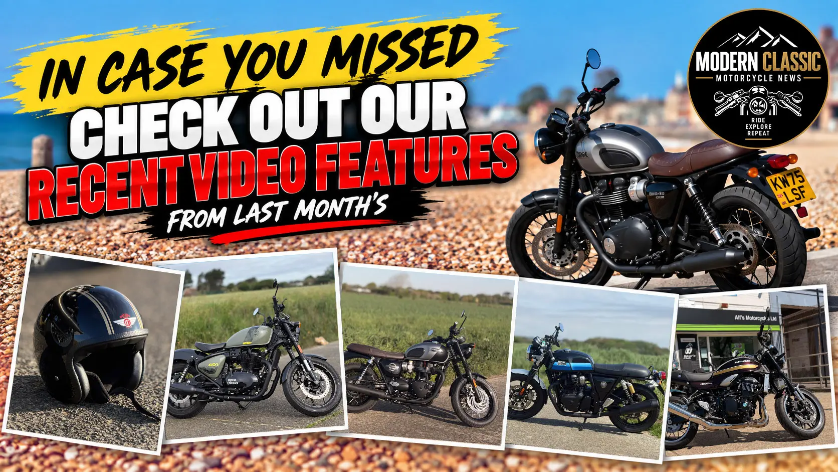 In Case You Missed It: Our Latest Modern Classic Motorcycle Video Features 1 In Case You Missed It: Our Latest Modern Classic Motorcycle Video Features