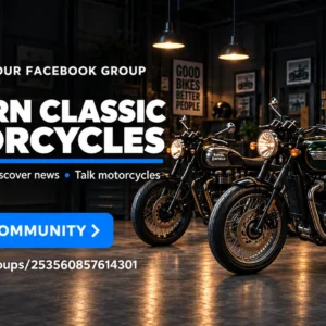 Join Our Modern Classic Motorcycles Facebook Group