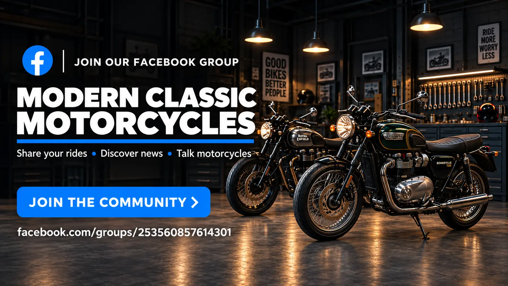 Join Our Modern Classic Motorcycles Facebook Group 1 Join Our Modern Classic Motorcycles Facebook Group