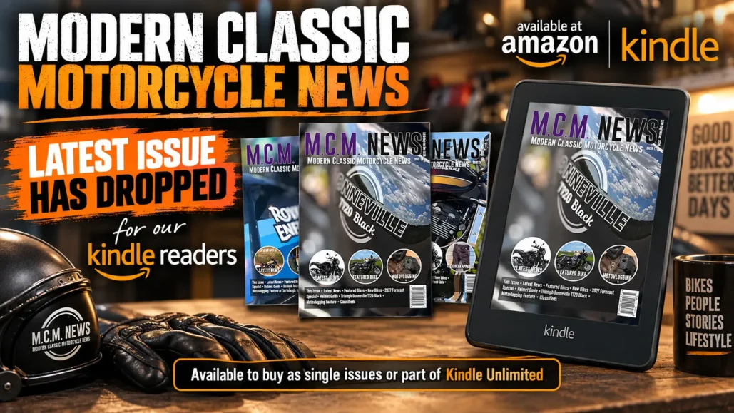 Issue 75 Of Modern Classic Motorcycle News Is Now Available On Kindle