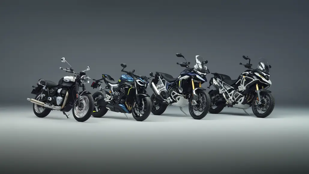 Triumph Releases First Look At Four New Models For 2027